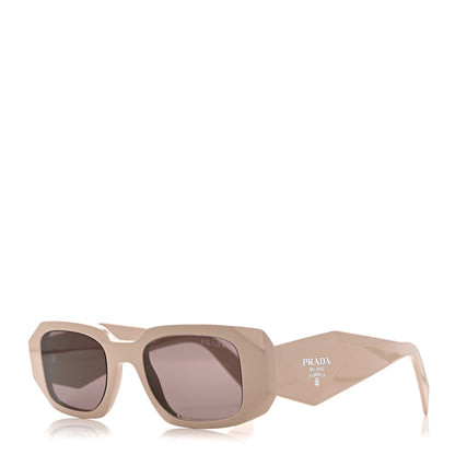 Prada Acetate Symbole Sunglasses SPR 17W Plum Beige 1 of 7