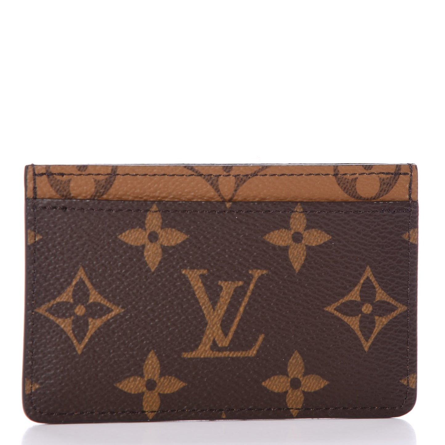 Reverse Monogram Card Holder