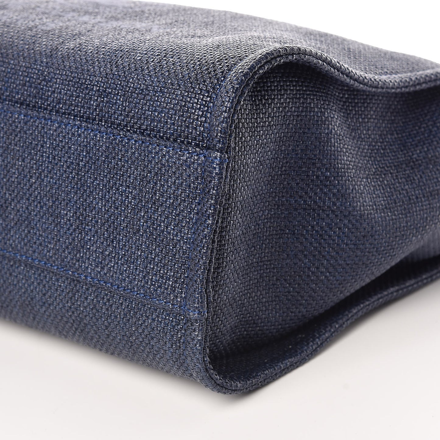 Woven Straw Raffia Small Deauville Tote