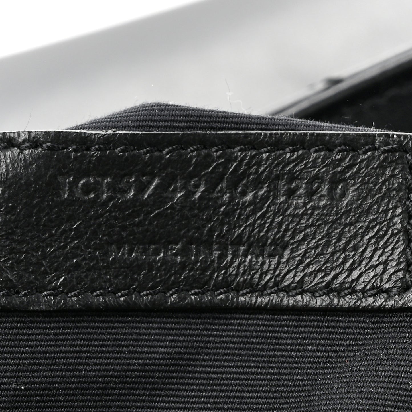 Calfskin Y Quilted Monogram Medium Loulou Chain Satchel Black