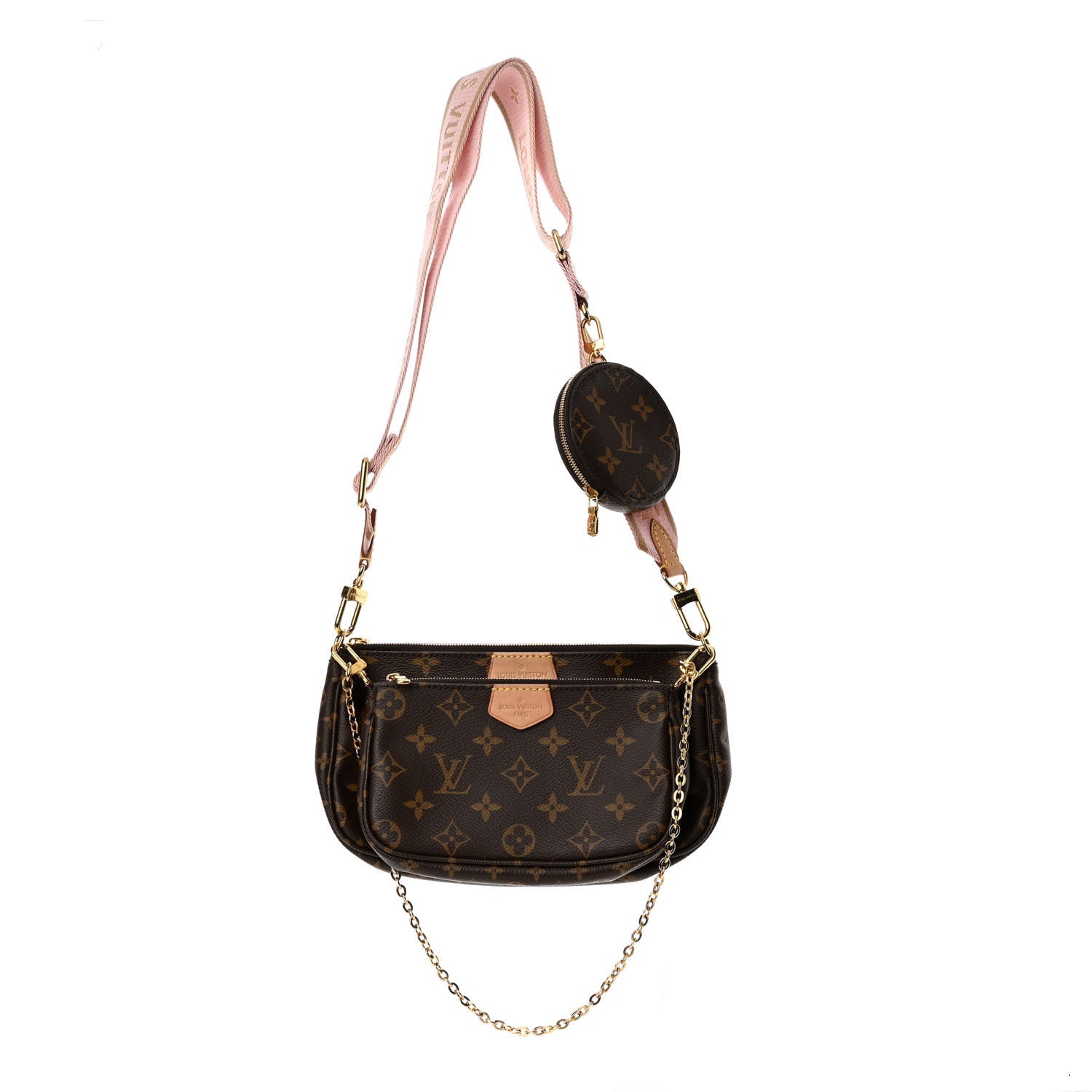 Louis Vuitton Monogram Multi Pochette Accessories Rose Clair 1 of 12