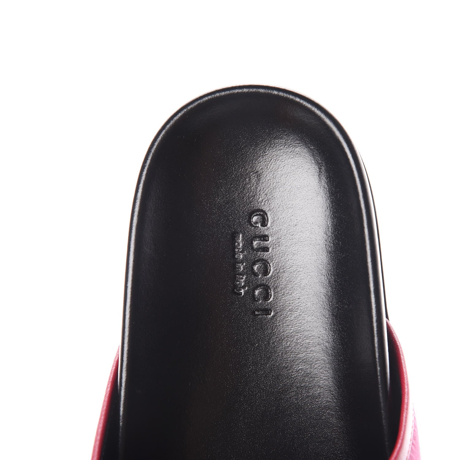 Gucci Softy Velvet Malaga Kid Womens Horsebit River Slippers 39 Light Raspberry Rose 7 of 8