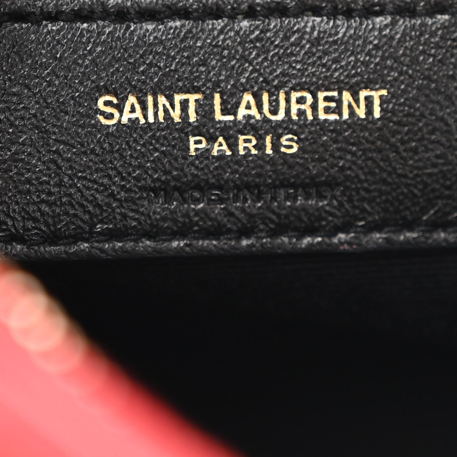 Saint Laurent Calfskin Matelasse Monogram Lou Camera Bag Rouge Eros 6 of 13