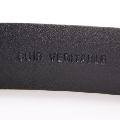 Chanel Patent CC Logo Skinny Belt 85 34 Black 3 of 8