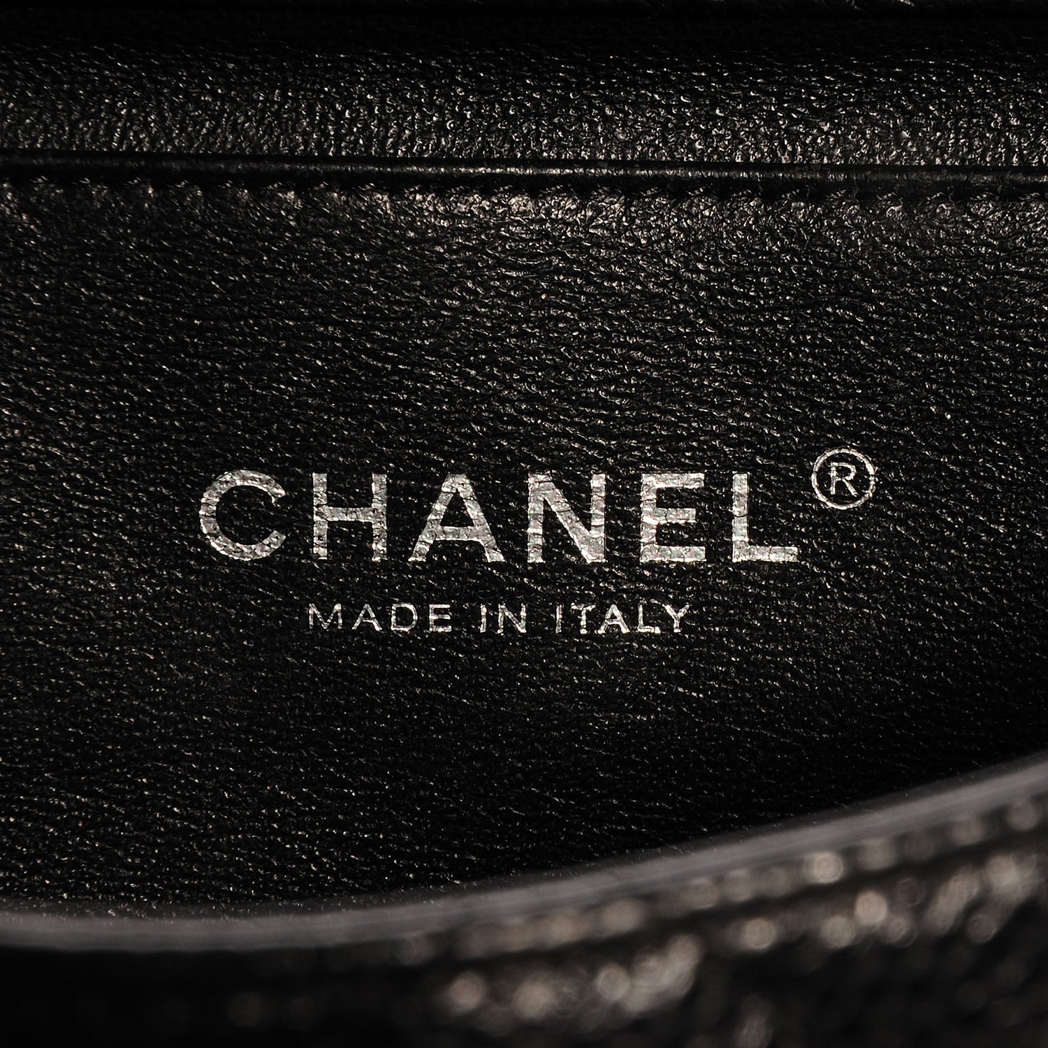 Chanel Caviar Clutch Flap Black 7 of 8