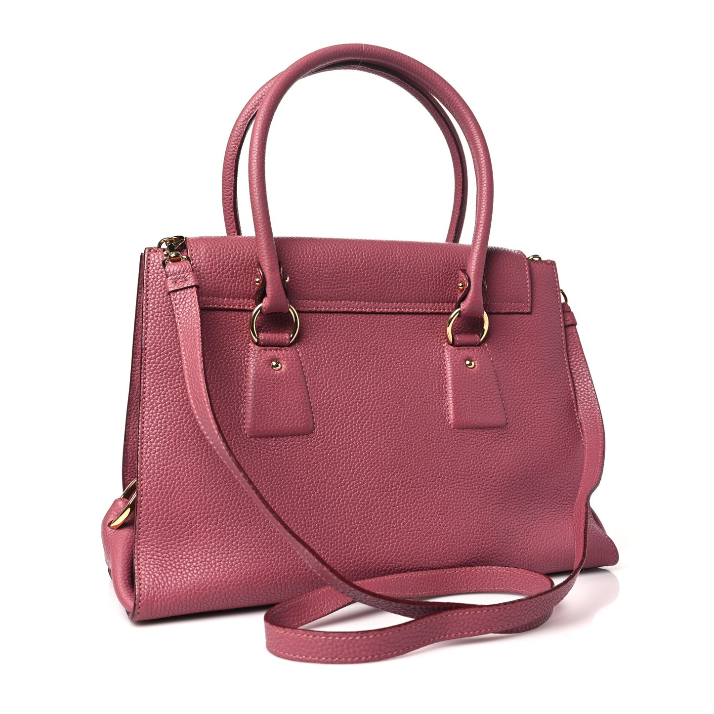 Calfskin Lotty Satchel Griotte