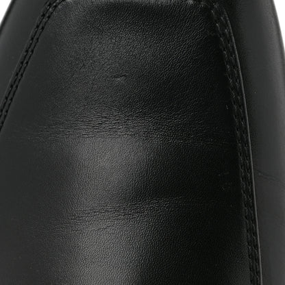 Louis Vuitton Calfskin Upper Case Flat Loafer 38 Black 9 of 9