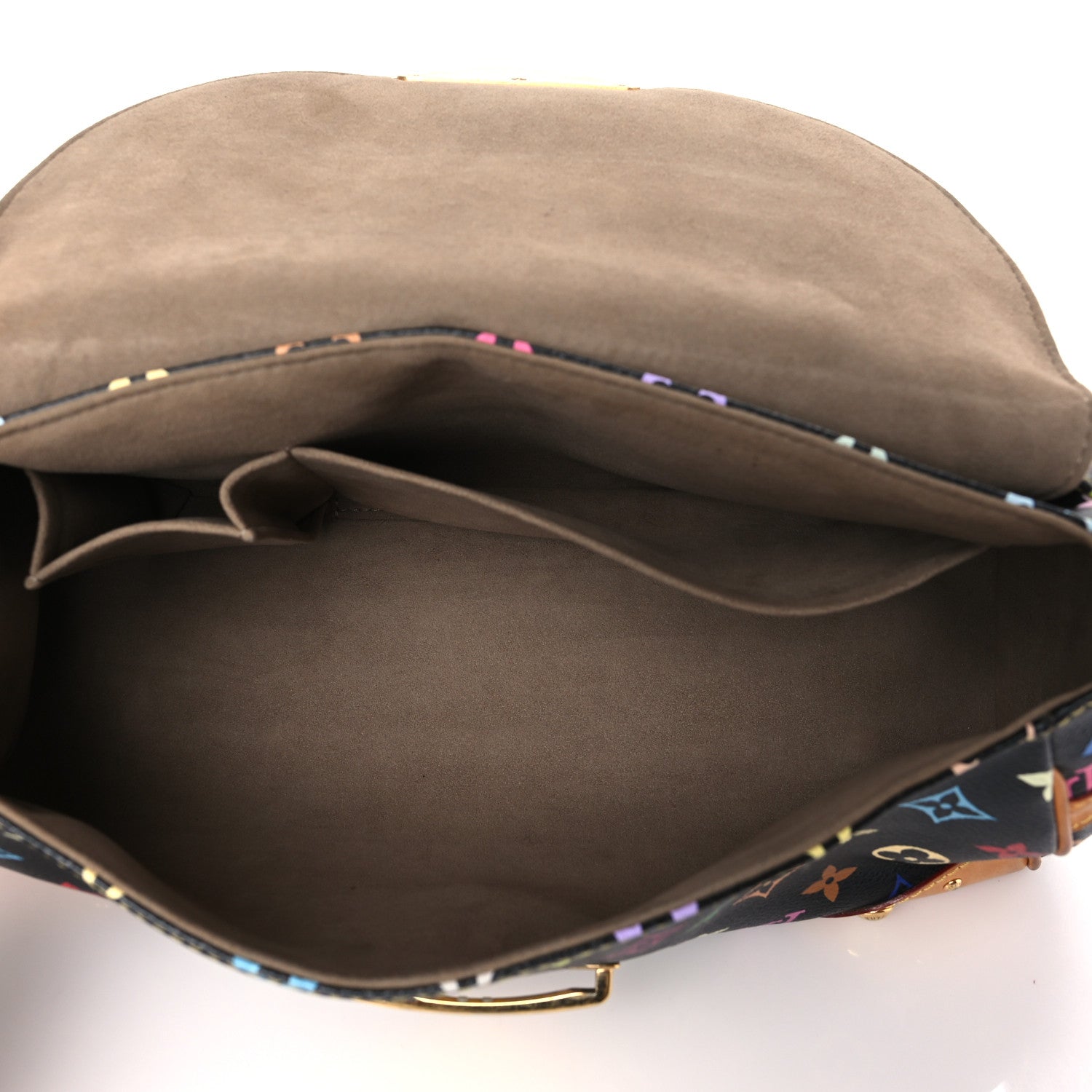 Louis Vuitton Monogram Multicolor Beverly MM Black 5 of 10