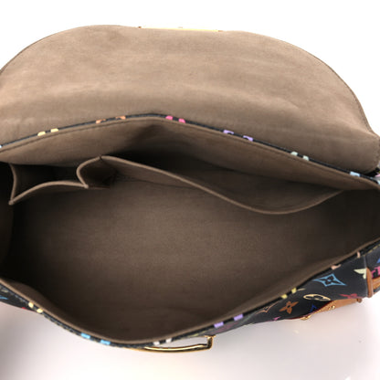 Louis Vuitton Monogram Multicolor Beverly MM Black 5 of 10