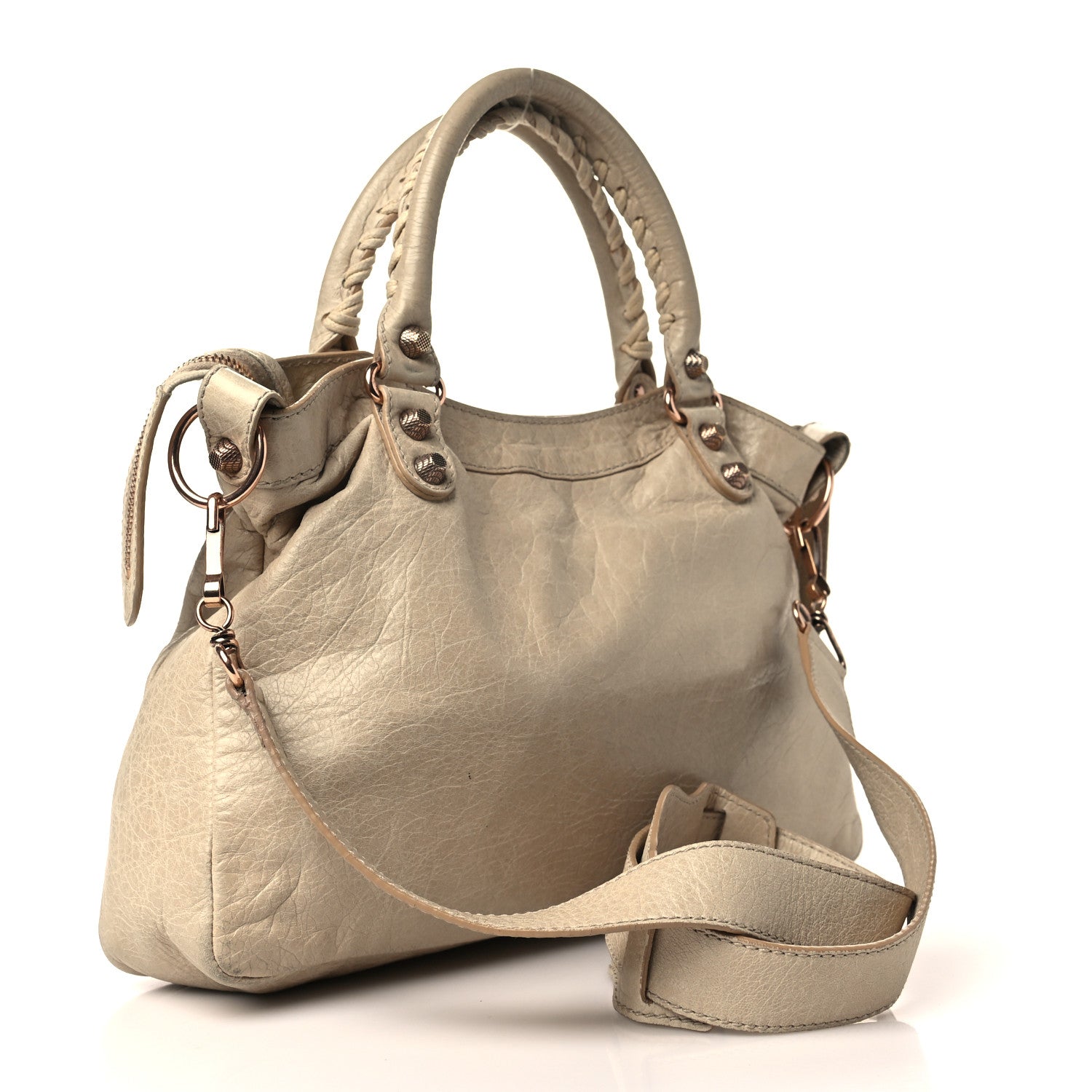 Balenciaga Agneau Giant 12 Rose Gold Hardware Town Praline 2 of 8