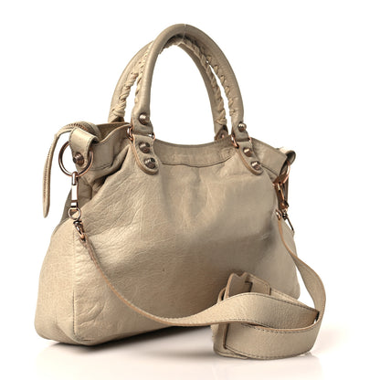 Balenciaga Agneau Giant 12 Rose Gold Hardware Town Praline 2 of 8