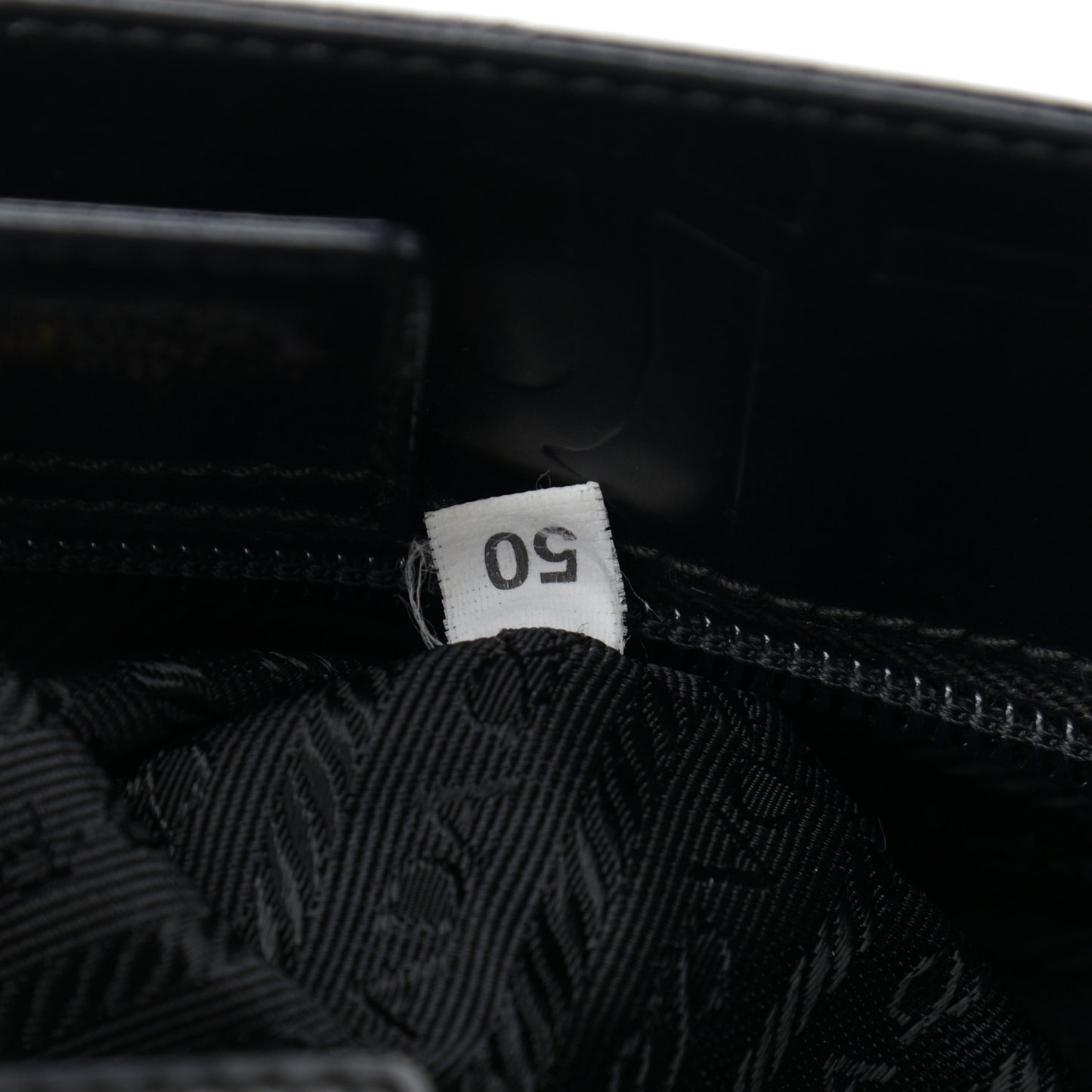 Calfskin Embossed Shoulder Bag Black