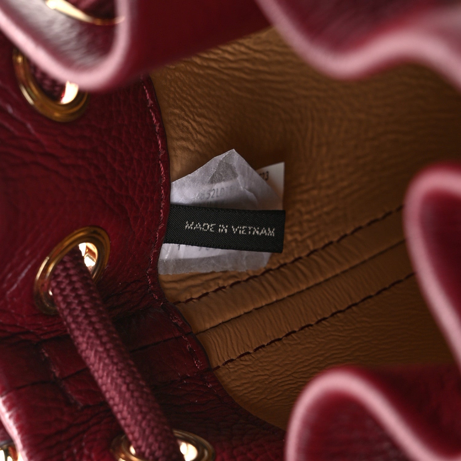 Marc Jacobs Grained Calfskin The Bucket Bag Chianti 7 of 12