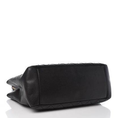 Chanel Caviar Quilted Grand Shopping Tote GST Black 4 of 8