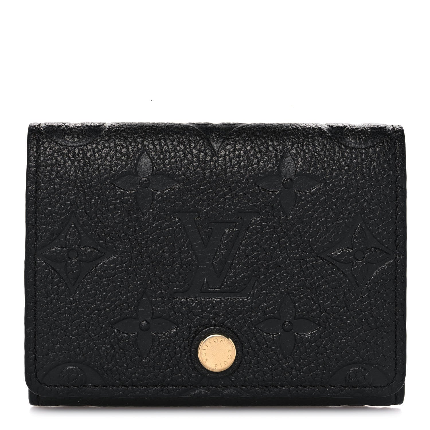Louis Vuitton Empreinte Business Card Holder Black 1 of 10