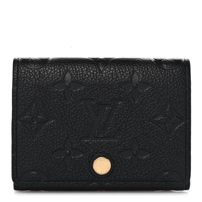 Louis Vuitton Empreinte Business Card Holder Black 1 of 10