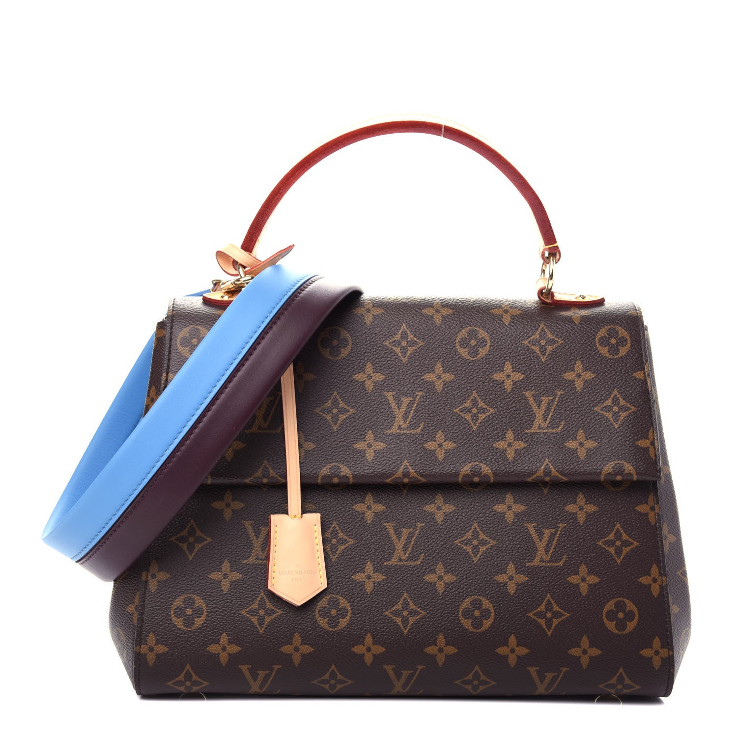 Louis Vuitton Monogram Cluny MM Blue Glacial 1 of 11