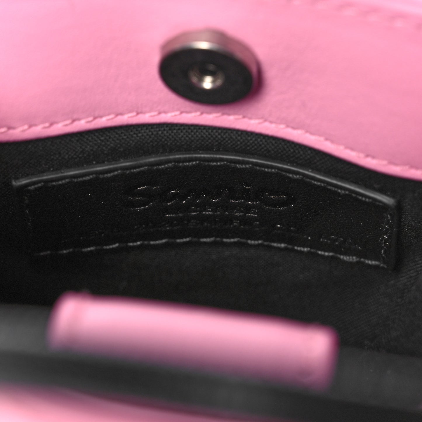 Calfskin Hello Kitty Phone Holder Bag Pink