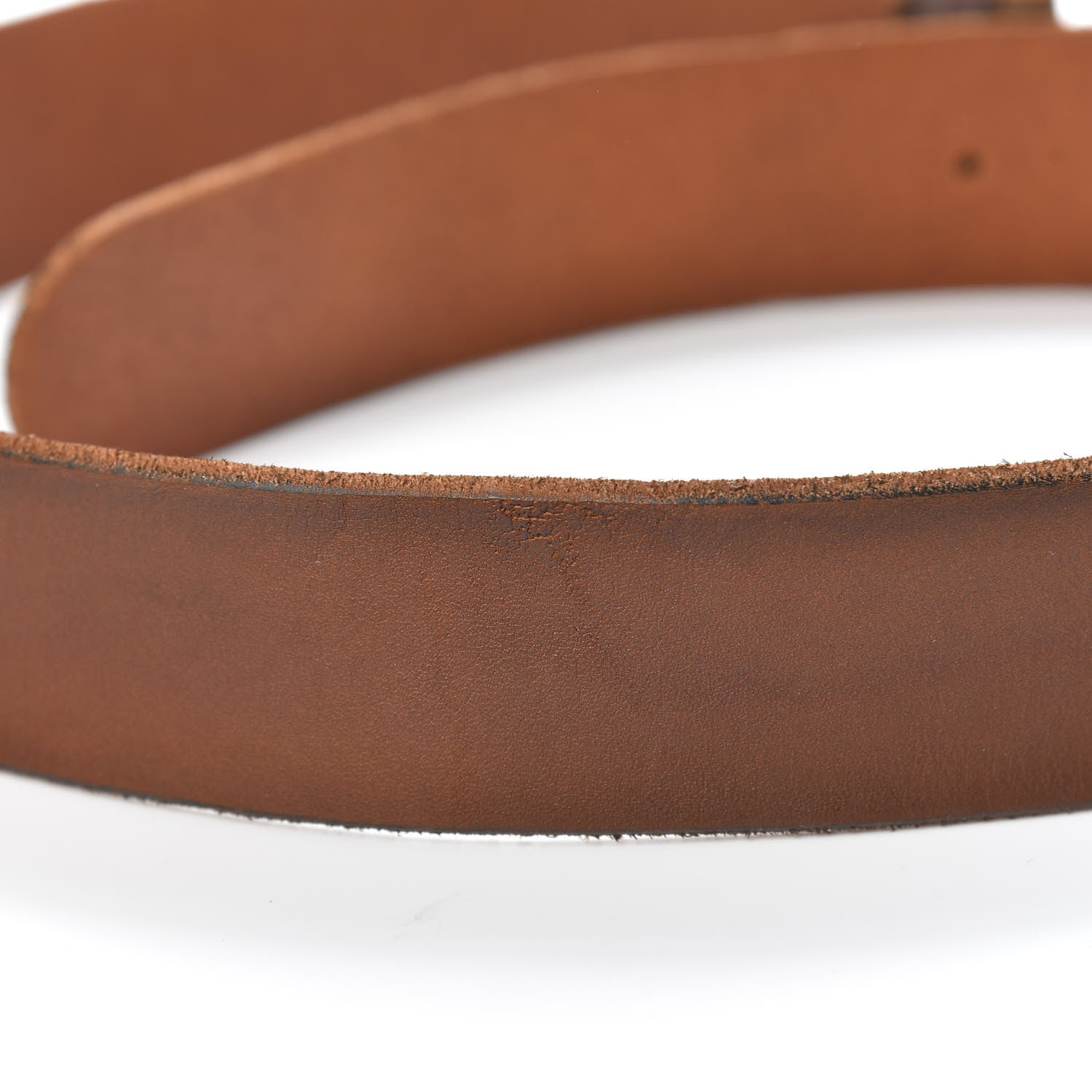Gucci Faded Calfskin Double G 40mm Belt 75 30 Cuir 6 of 6