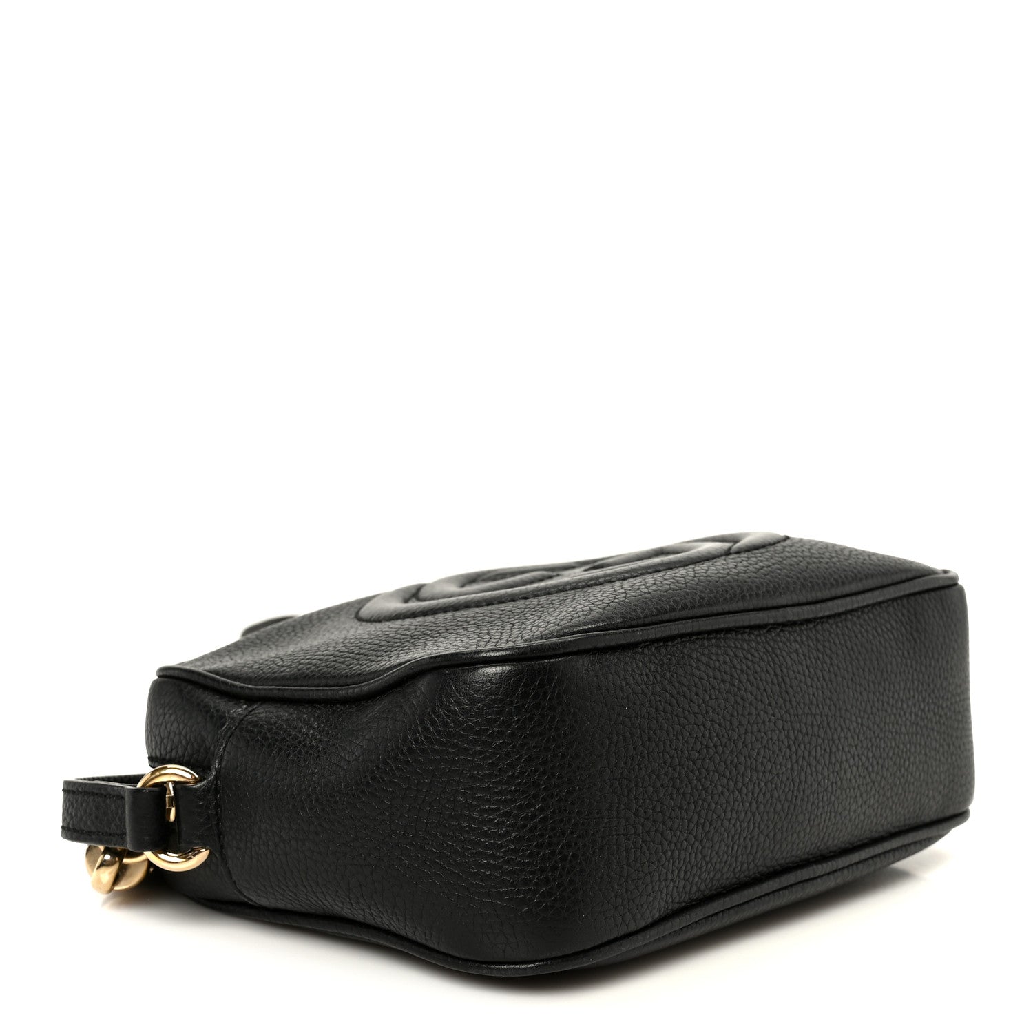 Gucci Pebbled Calfskin Small Soho Disco Bag Black 4 of 11