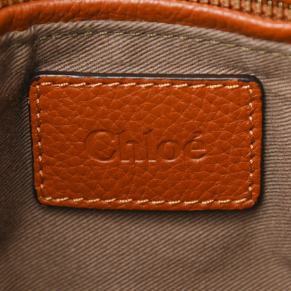 Chloe Calfskin Medium Marcie Satchel Tan 6 of 11