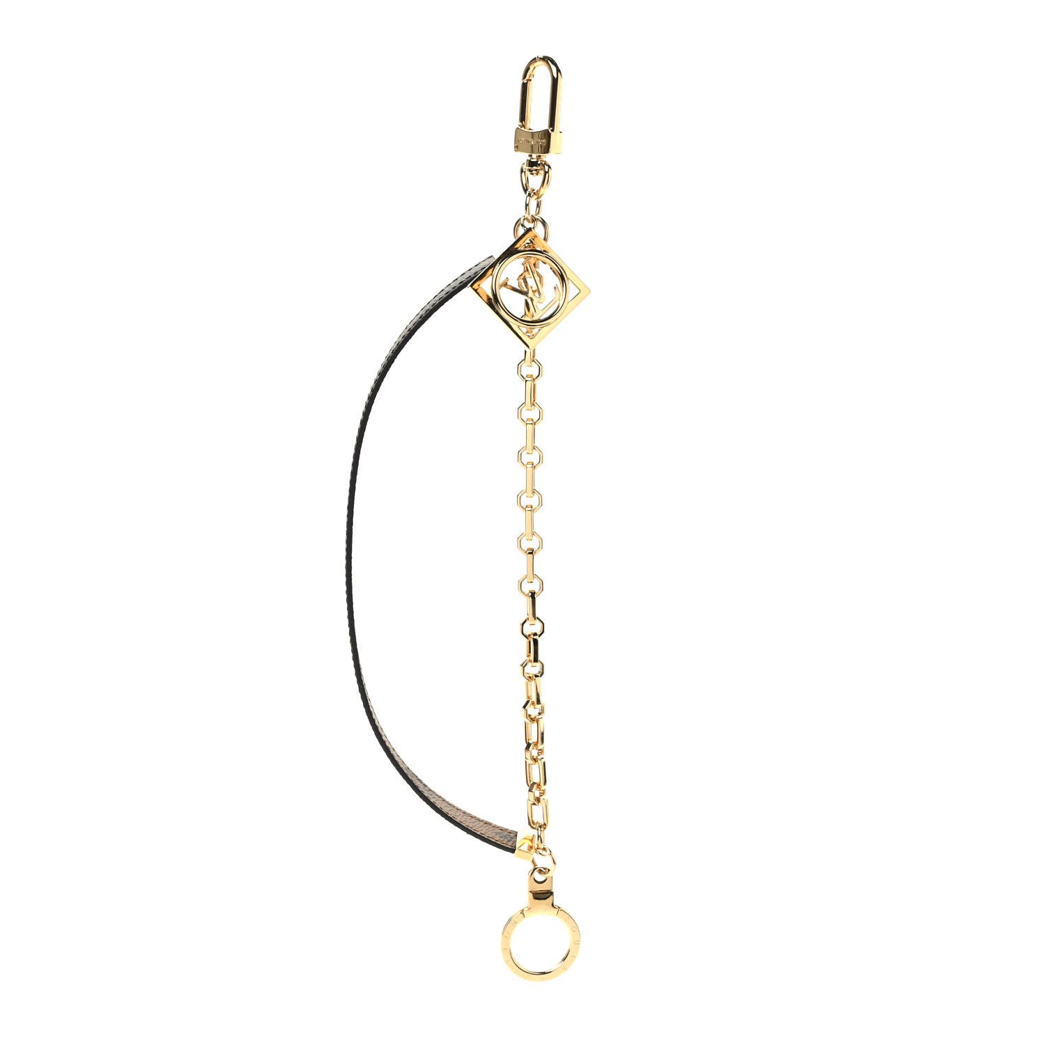 Louis Vuitton Reverse Monogram Dauphine Bag Charm Chain 1 of 4