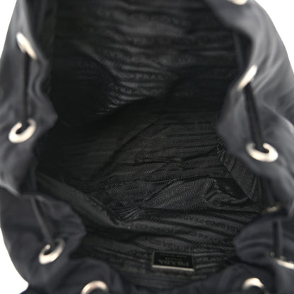 Prada Nylon Vela Medium Backpack Black 5 of 9