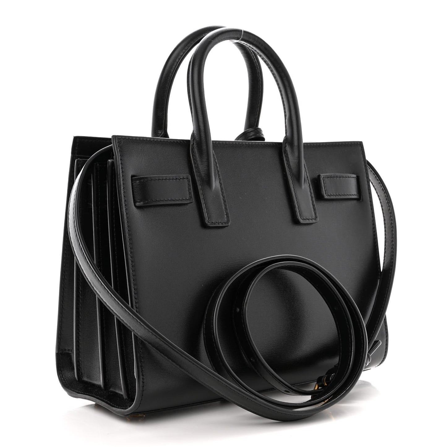 Calfskin Nano Sac De Jour Black