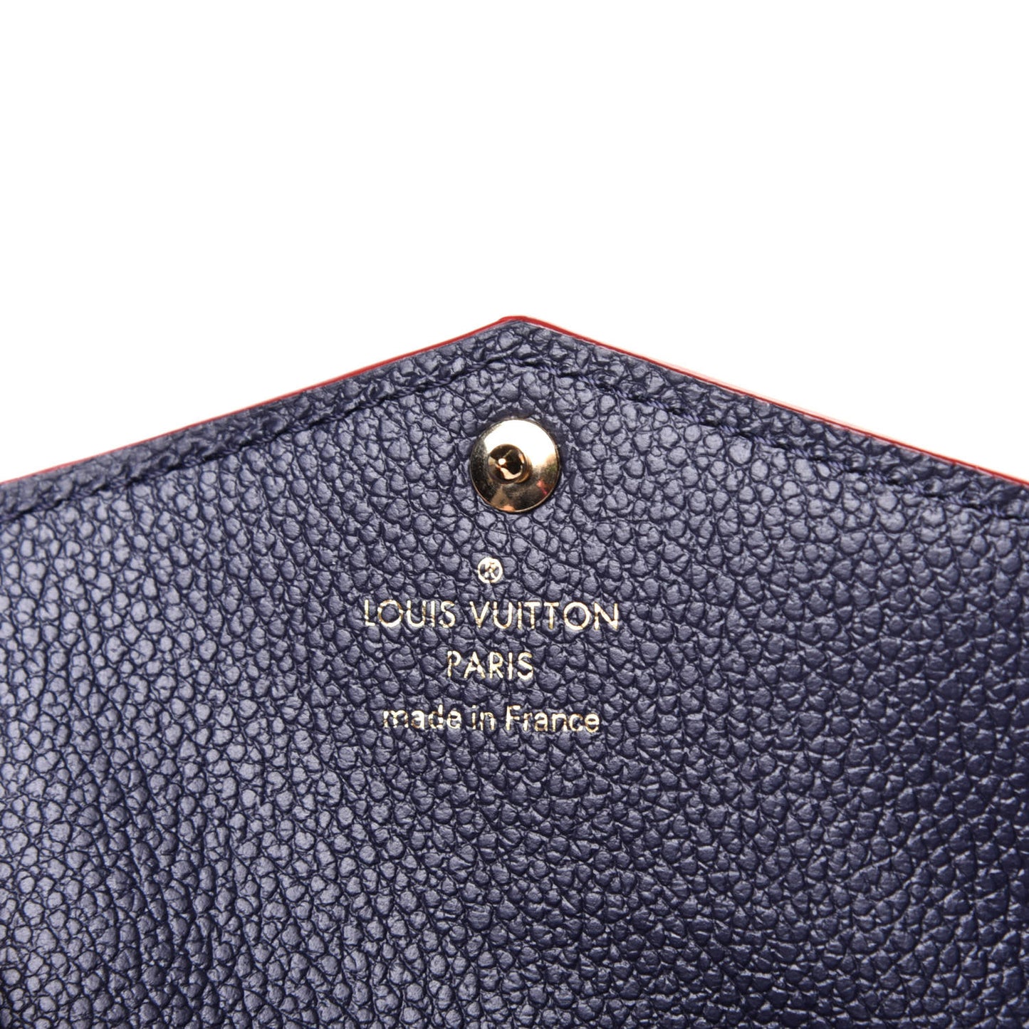 Empreinte Key Pouch Marine Rouge