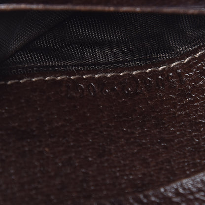 Gucci Horsebit Canvas Treasure Compact Wallet Dark Brown 7 of 18