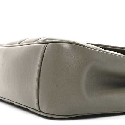 Saint Laurent Lambskin Matelasse Chevron Medium LouLou Dark Strong Moss 10 of 10