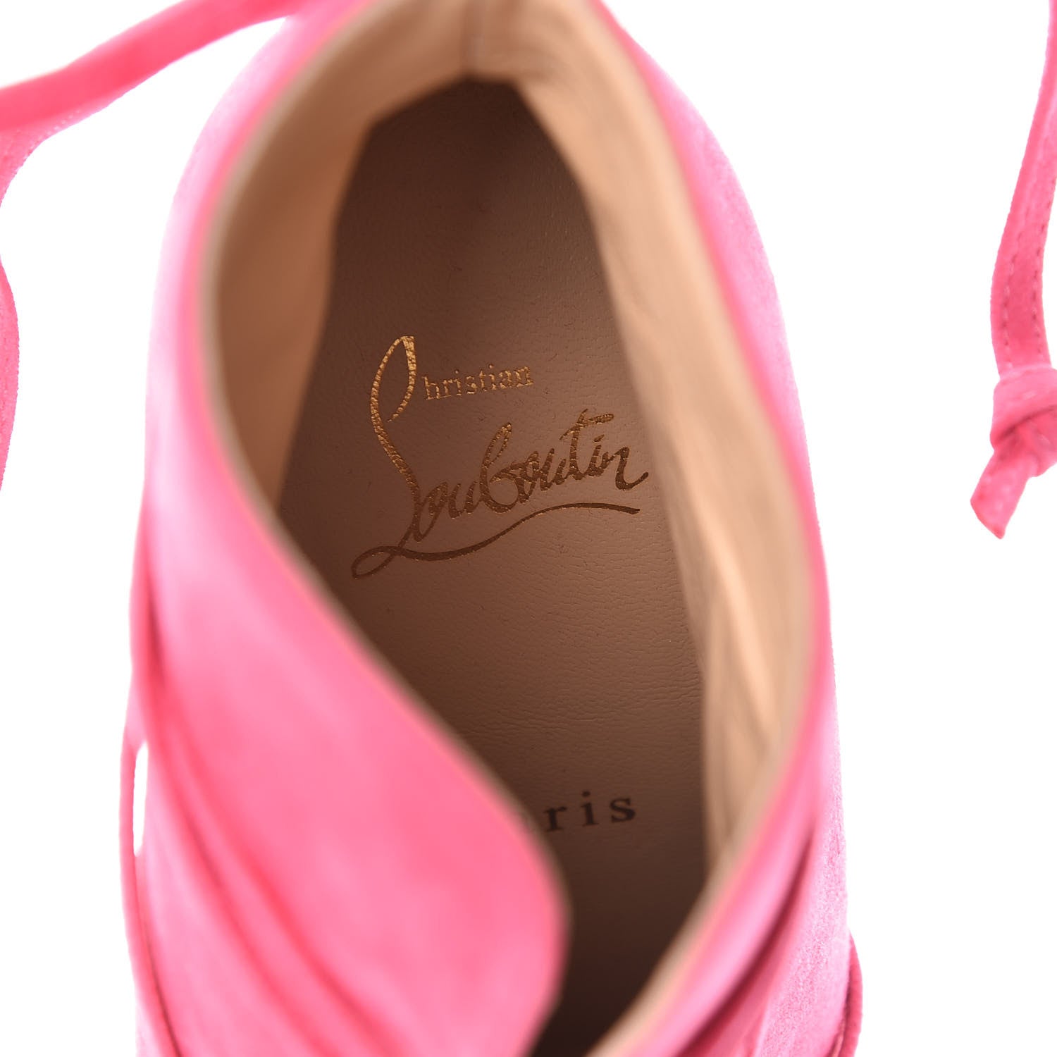 Christian Louboutin Suede S.I.T. Rain 100 Ankle Boots 39.5 Darling 6 of 10