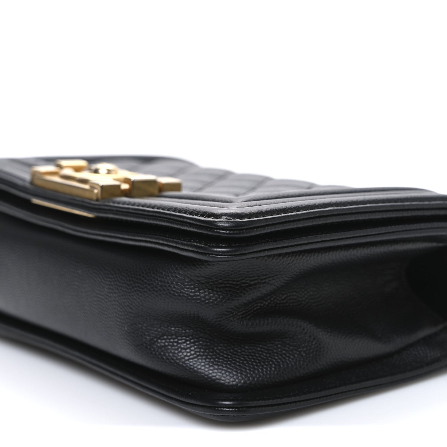 Chanel Caviar Quilted Small Boy Flap Black 10 of 11
