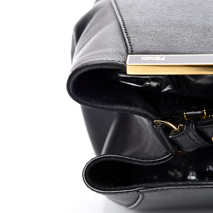 Fendi Vitello Elite Regular 2Jours Tote Black 23 of 23
