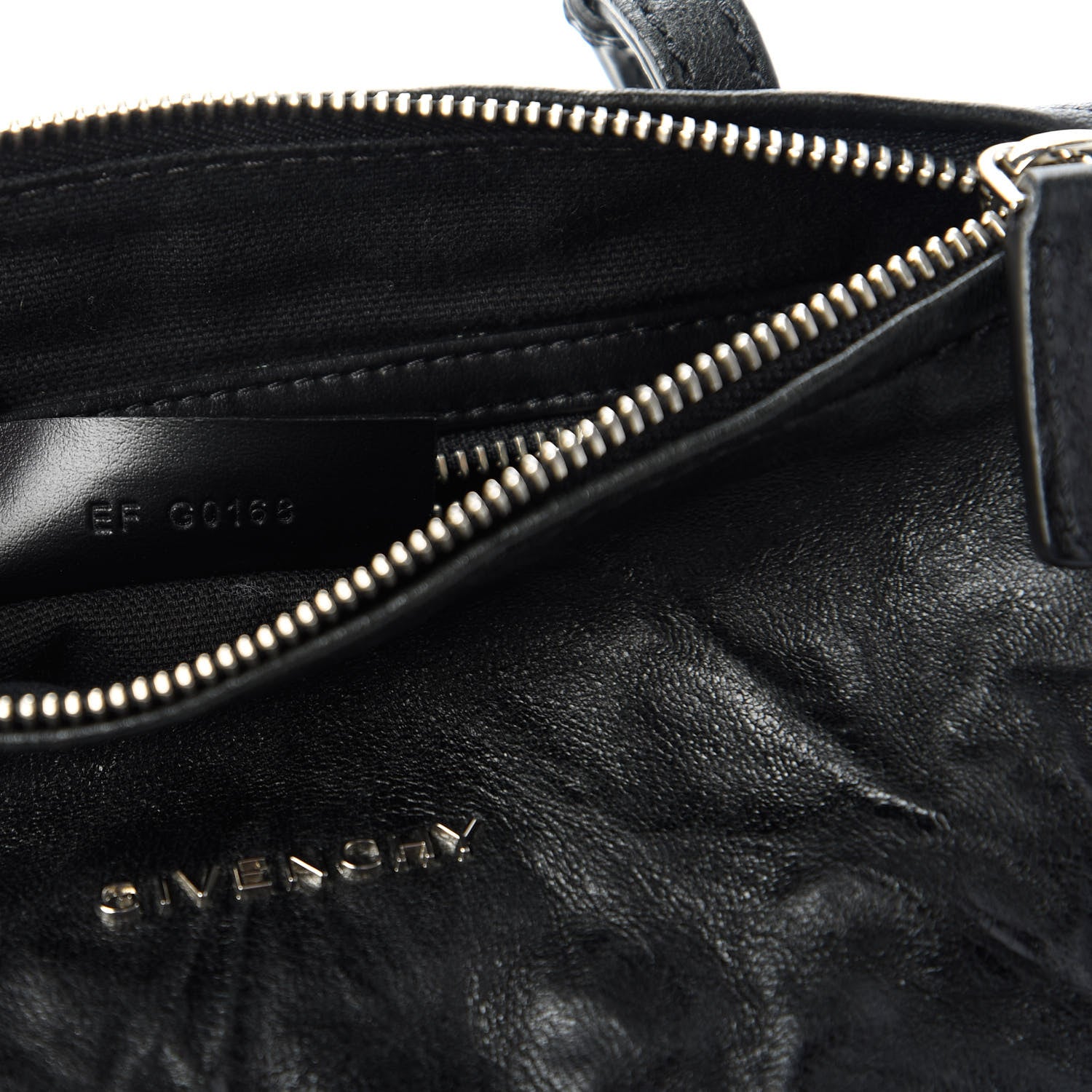 Givenchy Tumbled Sheepskin Mini Pandora Black 9 of 10