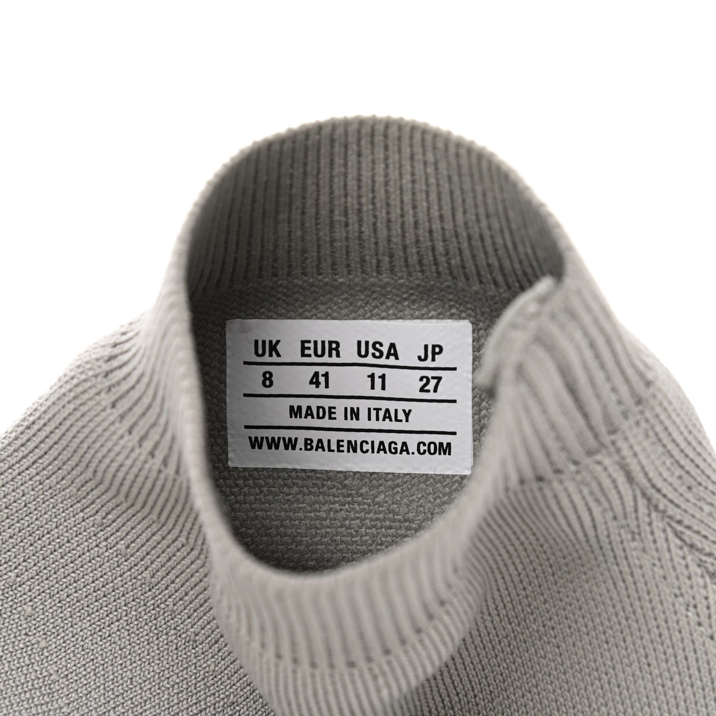 Neoprene Knit Womens Speed Graffiti Sneakers 41 Grey Black