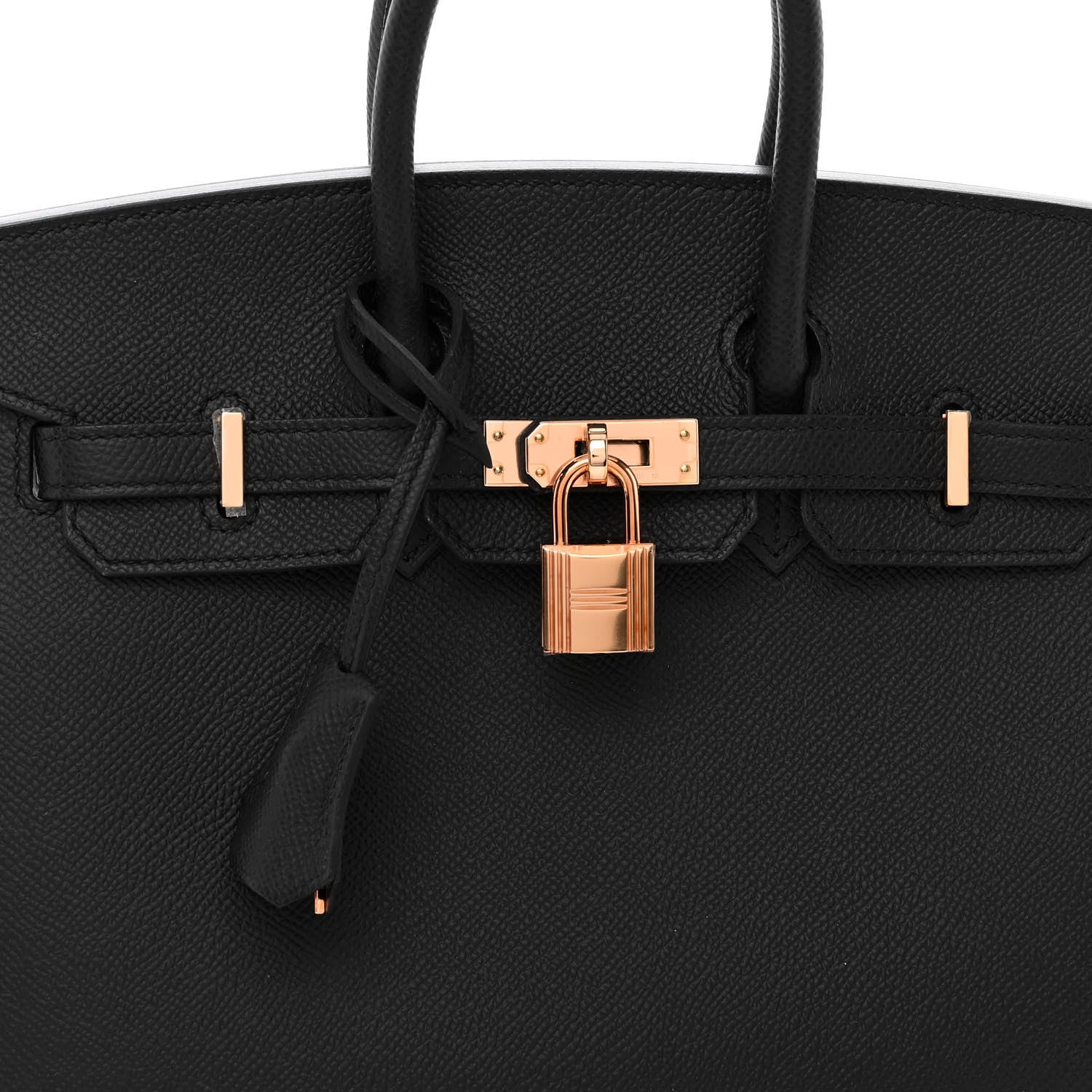Hermes Epsom Birkin Sellier 25 Black 8 of 11