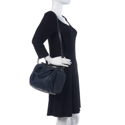 Alexander Wang Pebbled Lambskin Rockie Neptune 2 of 8
