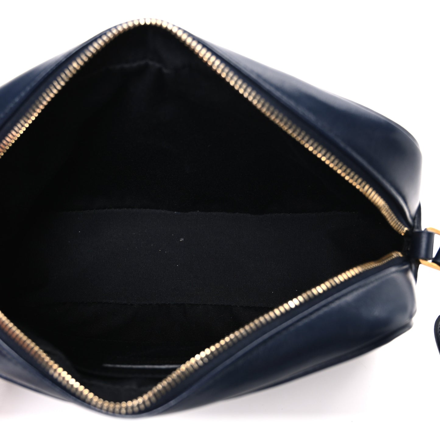 Calfskin Matelasse Monogram Lou Camera Bag Deep Marine
