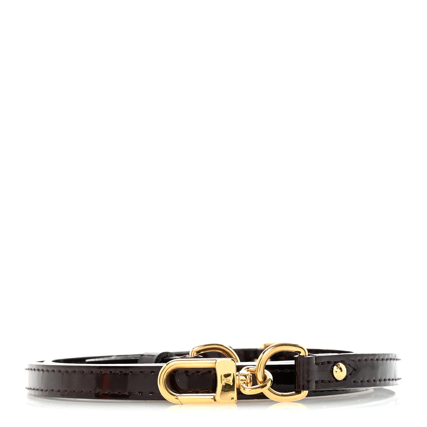 Louis Vuitton Vernis 12mm Adjustable Shoulder Strap Amarante 1 of 4