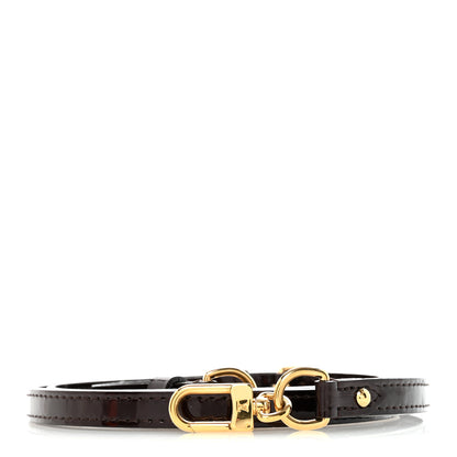 Louis Vuitton Vernis 12mm Adjustable Shoulder Strap Amarante 1 of 4