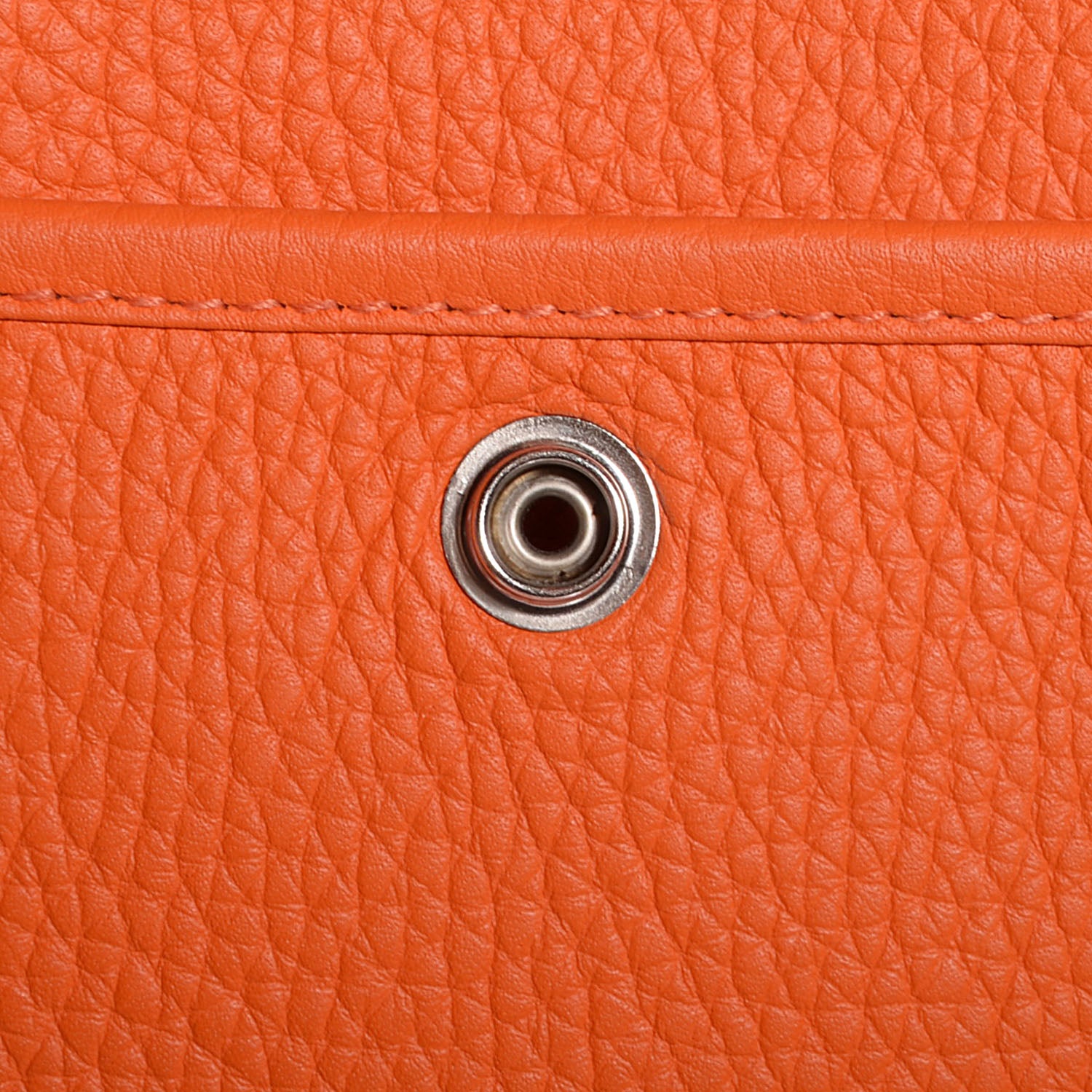 Hermes Taurillon Clemence Evelyne PM III Orange 4 of 14