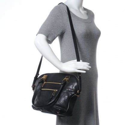 Chloe Leather Medium Angie Shoulder Bag Black 2 of 8