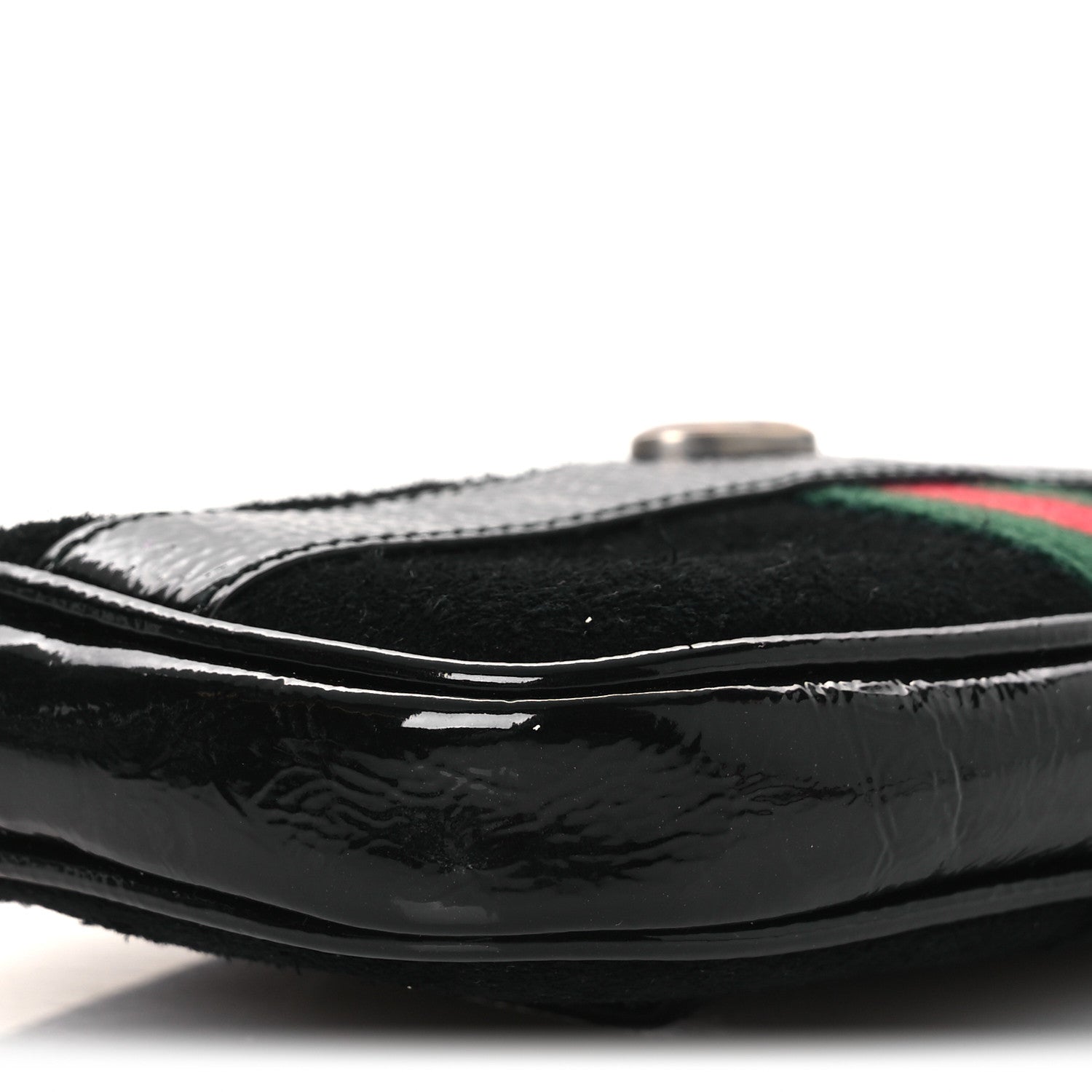 Gucci Suede Patent Ophidia Belted iPhone Case 85 34 Black 8 of 12