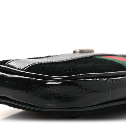 Gucci Suede Patent Ophidia Belted iPhone Case 85 34 Black 8 of 12