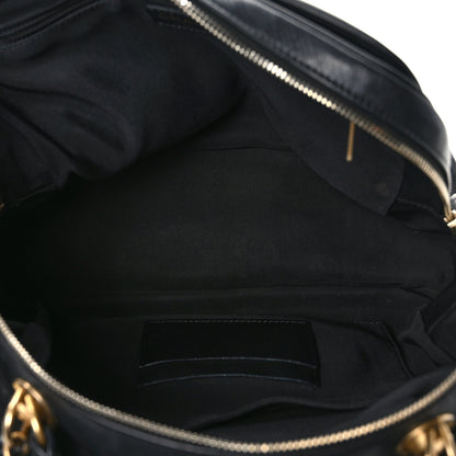 Chanel Calfskin Quilted CC Medium Vanity Case Black 5 of 14