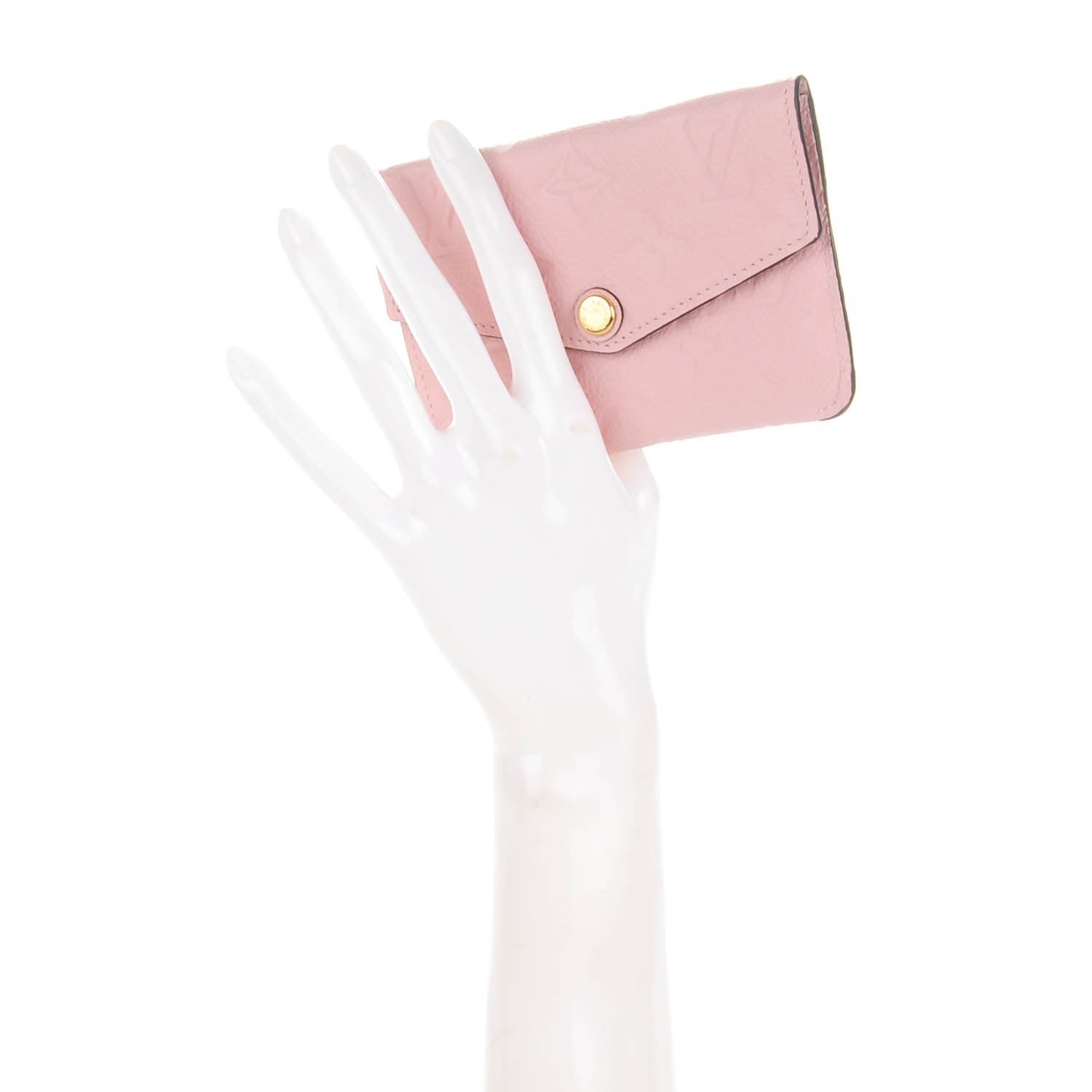 Louis Vuitton Empreinte Key Pouch Rose Ballerine 2 of 7