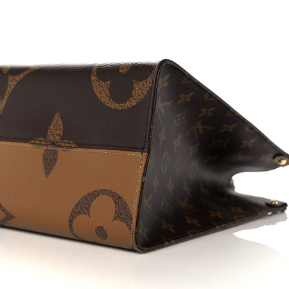 Louis Vuitton Reverse Monogram Giant Onthego MM 8 of 10