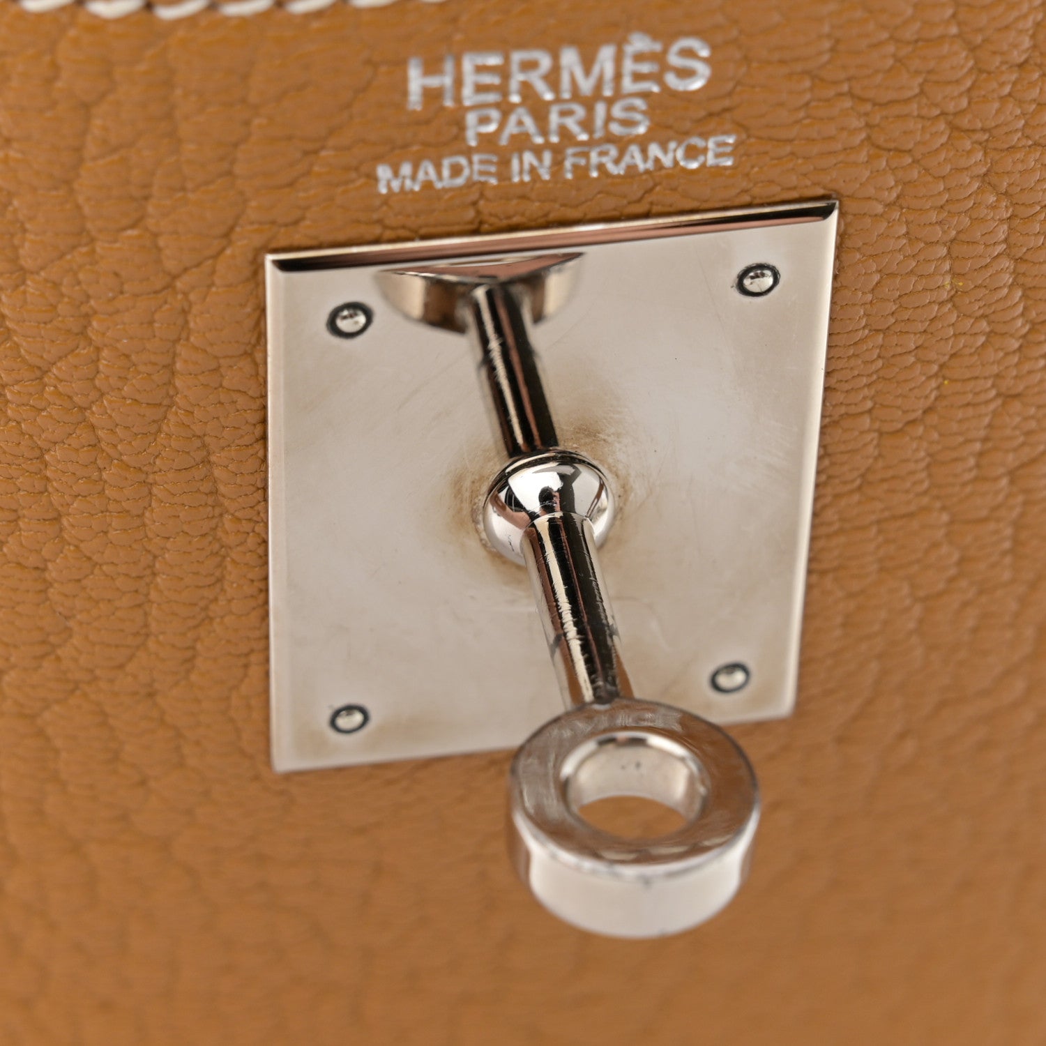 Hermes Chevre de Coromandel Kelly Retourne 32 Caramel 15 of 15