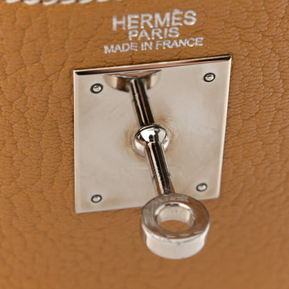 Hermes Chevre de Coromandel Kelly Retourne 32 Caramel 15 of 15